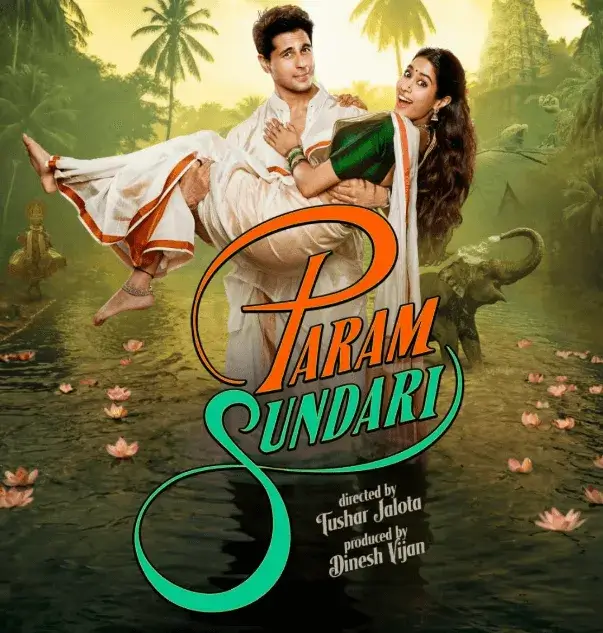 Param Sundari Trailer Poster