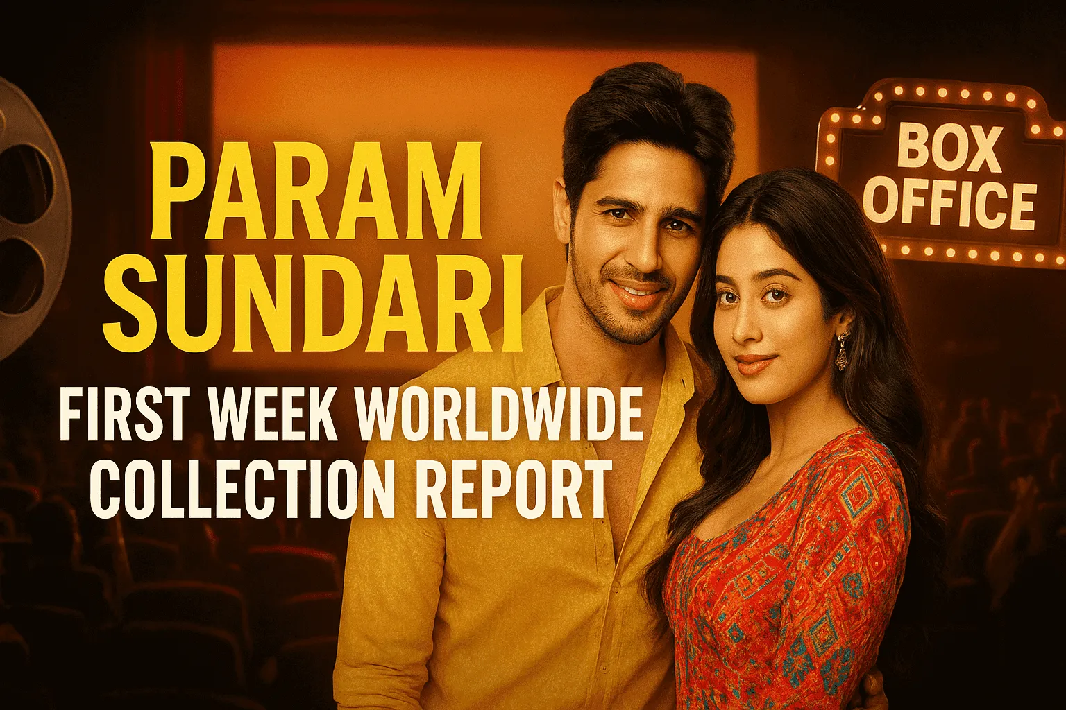Param Sundari Movie First Week Collection Worldwide
