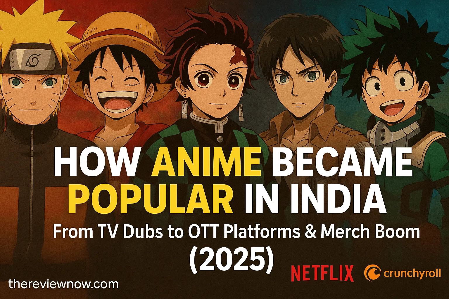How Anime Became Popular in India