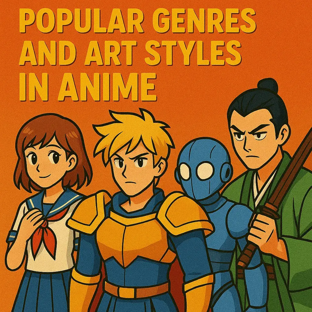 Popular Genres and Art Styles in Anime